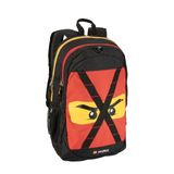 Mochila Escolar Lego Ninjago Future Kids Vermelha Para Meninos/meninas