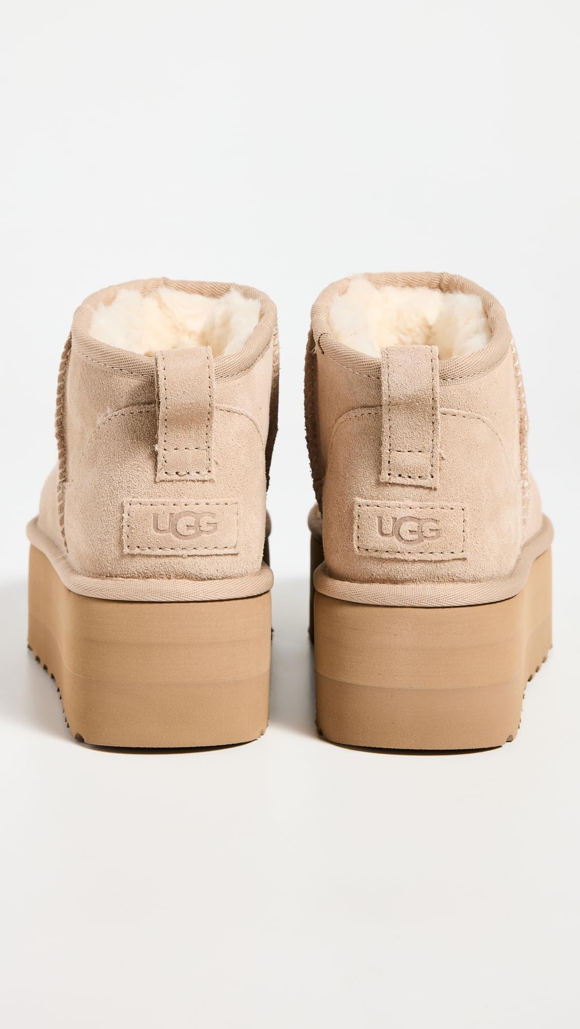 Bota De Moda Ugg Classic Ultra Mini Platform Feminina Sand 9