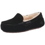 Chinelo Feminino Ugg Ansley Em Camurça Preta Resistente À Água