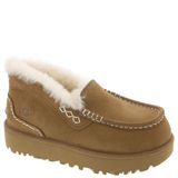 Chinelo Feminino Ugg Ansley Parc Em Camurça Castanha Tamanho 7