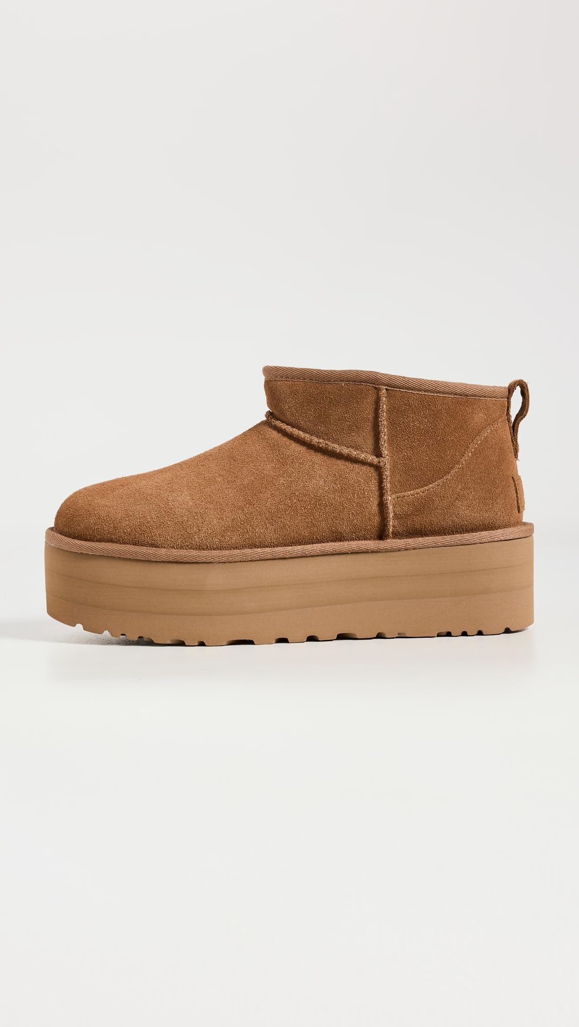 Bota Feminina Ugg Classic Ultra Mini Platform Castanha - Carrefour
