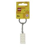 Chaveiro Lego White Metallic Stone 854084