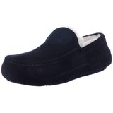 Chinelo Ugg Masculino Ascot Preto, De Camurça Resistente À Água, Tamanho 13