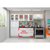 Cozinha Itatiaia Tarsila 3 Peças 5 Vidros Branca