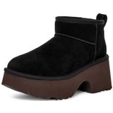 Bota De Moda Feminina Ugg Classic Ultra Mini New Heights Preta