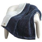 Cobertor Ugg Nita Warm Reversível 50x70cm Azul