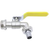 10 Unidades Torneira Esfera Jardim Com Bico 3/4x3/4 Metal Tradestar