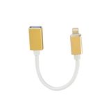 Cabo Otg Evus C-078 Lightning X Usb 2.0 15cm