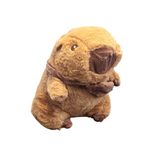 Pelúcia Capivara Com Filhote Brinquedo Presente Para Criança