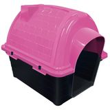 Casinha Pet Iglu N4 Para Cachorros De Porte Médio Conforto, Estilo E Praticidade Rosa