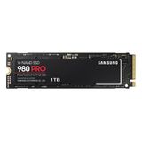 Unidade De Estado Sólido Samsung 980 Pro Nvme M.2 1 Tb Pcie 4.0 7000mb/s Para Leitura