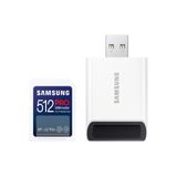 Cartão De Memória Samsung Pro Ultimate 512gb Sdxc Uhs-i C10 U3 V30