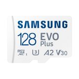 Cartão De Memória Samsung Evo Plus 128gb Micro Sdxc Com Adaptador Sd