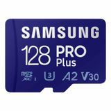 Cartão De Memória Samsung Pro Plus Microsd 128gb Microsdxc U3 V30