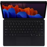 Capa De Teclado Samsung Galaxy Tab S7+ Preta