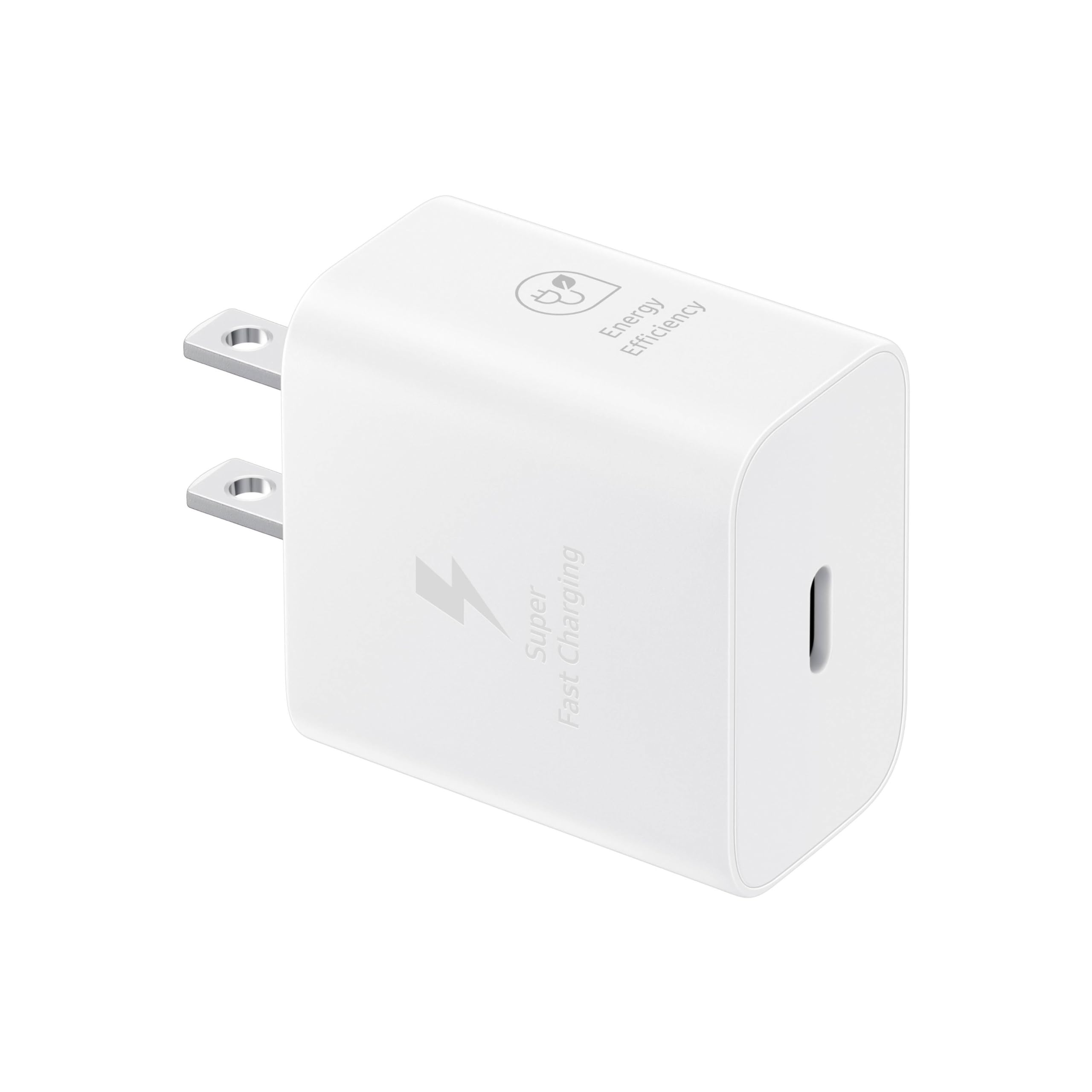 Carregador De Parede Samsung 25w De Carregamento Super Rápido Branco