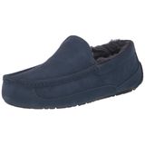 Chinelo Ugg Masculino Ascot Deep Ocean Blue Suede Tamanho 18
