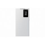 Capa Tipo Carteira Smart View Para Samsung Galaxy S24 Ultra Branca