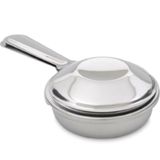 Queimador Fogareiro Com Abafador Inox Para Rechaud Fondue Prime -pequeno