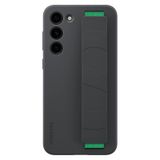 Capa De Telefone Samsung Galaxy S23+ Plus Silicone Grip Preta