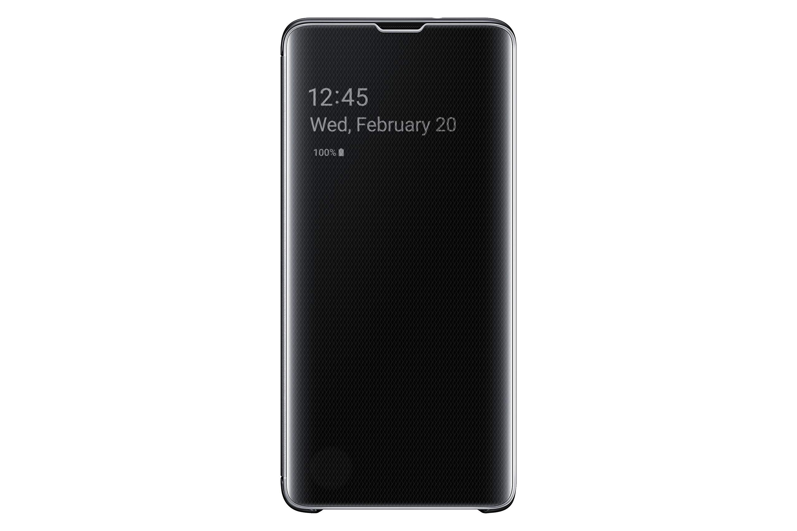 Capa Flip Samsung Galaxy S10 S-view Preta