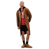 Roupão Ugg Masculino Robinson, Hardwood Heather, Xl/xxl
