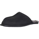 Chinelo Ugg Scuff Masculino De Couro Preto