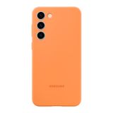 Capa De Telefone Samsung Galaxy S23+ Plus Silicone Laranja