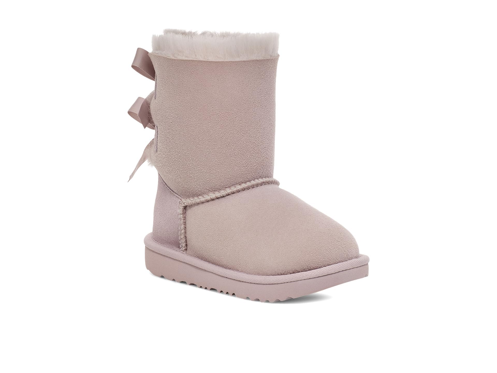 Bota De Moda Ugg T Bailey Bow Ii Para Meninas Pale Smoke
