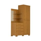 Guarda-roupa Solteiro Com Espelho Melissa 100% Mdf 2 Pt 4 Gv Cinamomo