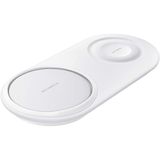 Carregador Sem Fio Samsung Duo Pad Fast Charge 2.0 Branco