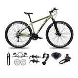 Bicicleta Aro 29 Absolute Nero 5 Freio Hidráulico K7 27v Garfo Com Trava - Oliva Tam.21