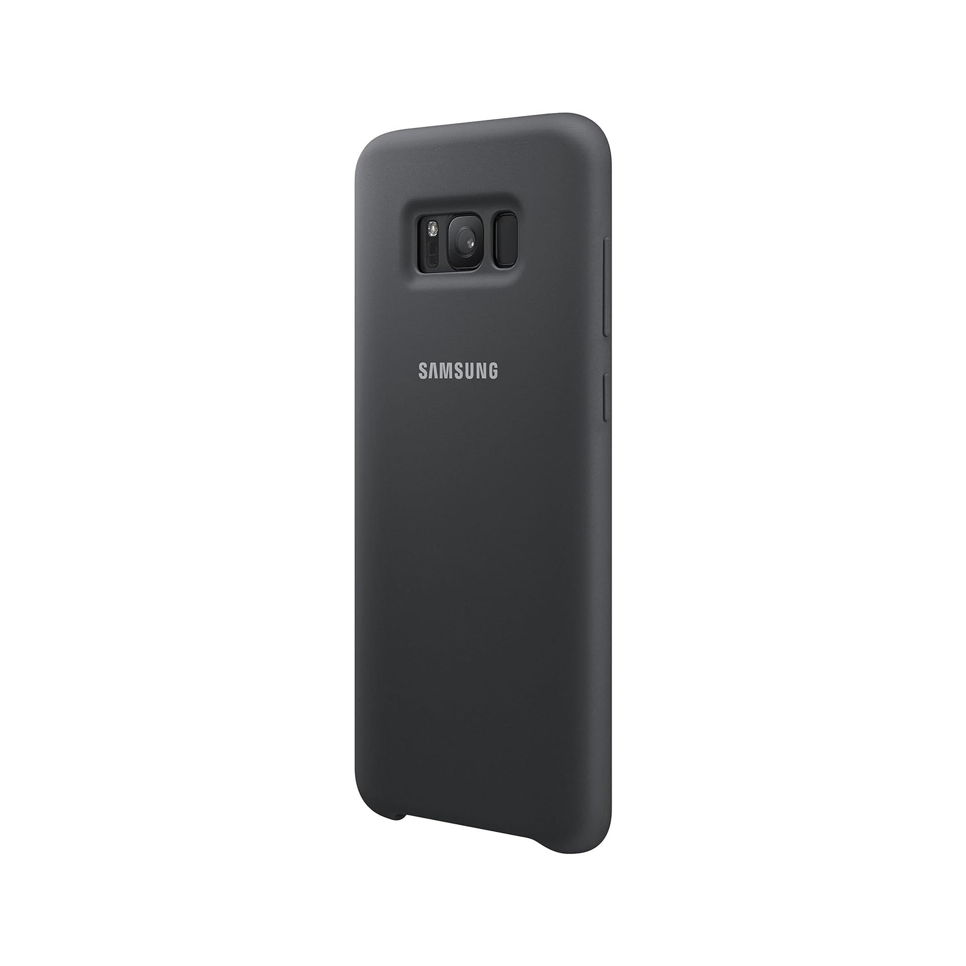 Capa Protetora Samsung Galaxy S8+ Silicone Cinza Escuro