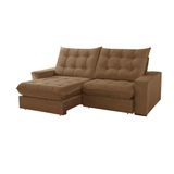 Sofá Livy Veludo 02 Módulos De 80cm B25cm Meu Sofá Online B016 Veludo Marrom
