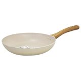 Frigideira Revestimento Cerâmica 24cm Antiaderente Vanilla Sahara - Casambiente