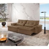 Sofá Parma Veludo 02 Módulos De 90cm B25cm Meu Sofá Online B016 Veludo Marrom