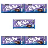 Chocolate Milka Oreo Sandwich Kit 5 Unidades De 87g