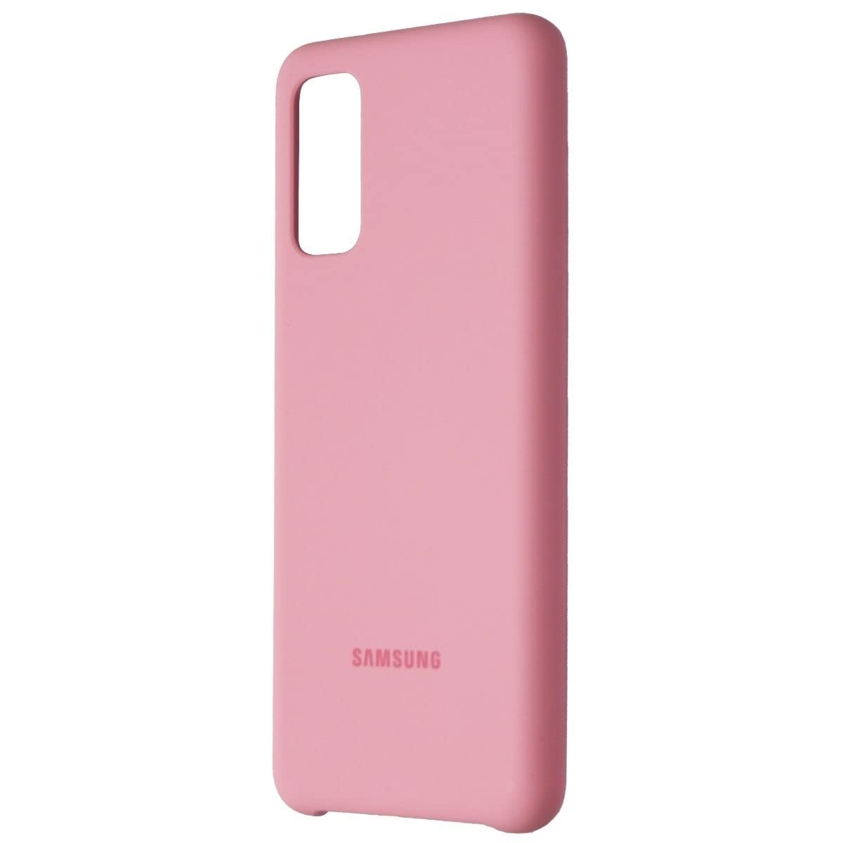 Capa De Silicone Samsung Rosa Para Samsung Galaxy S20