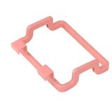 Lixeira De Porta Pia Armario Lixo Acoplado Suporte De Saco Sacola Pano De Prato Multiuso Rosa