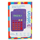 Calculadora De Bolso 8 Digitos Flip Estampa Pets - Letron
