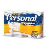 Papel Higiênico Personal Neutro C/ 8 Rolos De 30m Papel Hig.8 Un Personal Personal