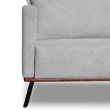 Sofa Aya 3 Lugares Para Sala De Estar 200cm Boucle 3302 Ezz 3302