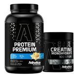 Whey Proteina Isolado Baunilha 900g Creatina - Atlhetica