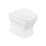 Vaso Sanitário Convencional Com Assento Termofixo Queda Amortecida Boss Incepa Branco Brilhante