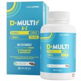 D-multi A-z Omega 3 + Vitaminas + Minerais 120 Capsulas