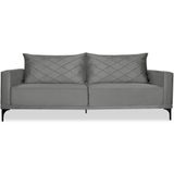 Sofa Living 2 Lugares Nori 180cm Veludo Deluxe 2938 Ezz 2938