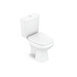 Kit Vaso Sanitário Com Caixa Acoplada E Assento Soft Close Avant Incepa Branco Brilhante