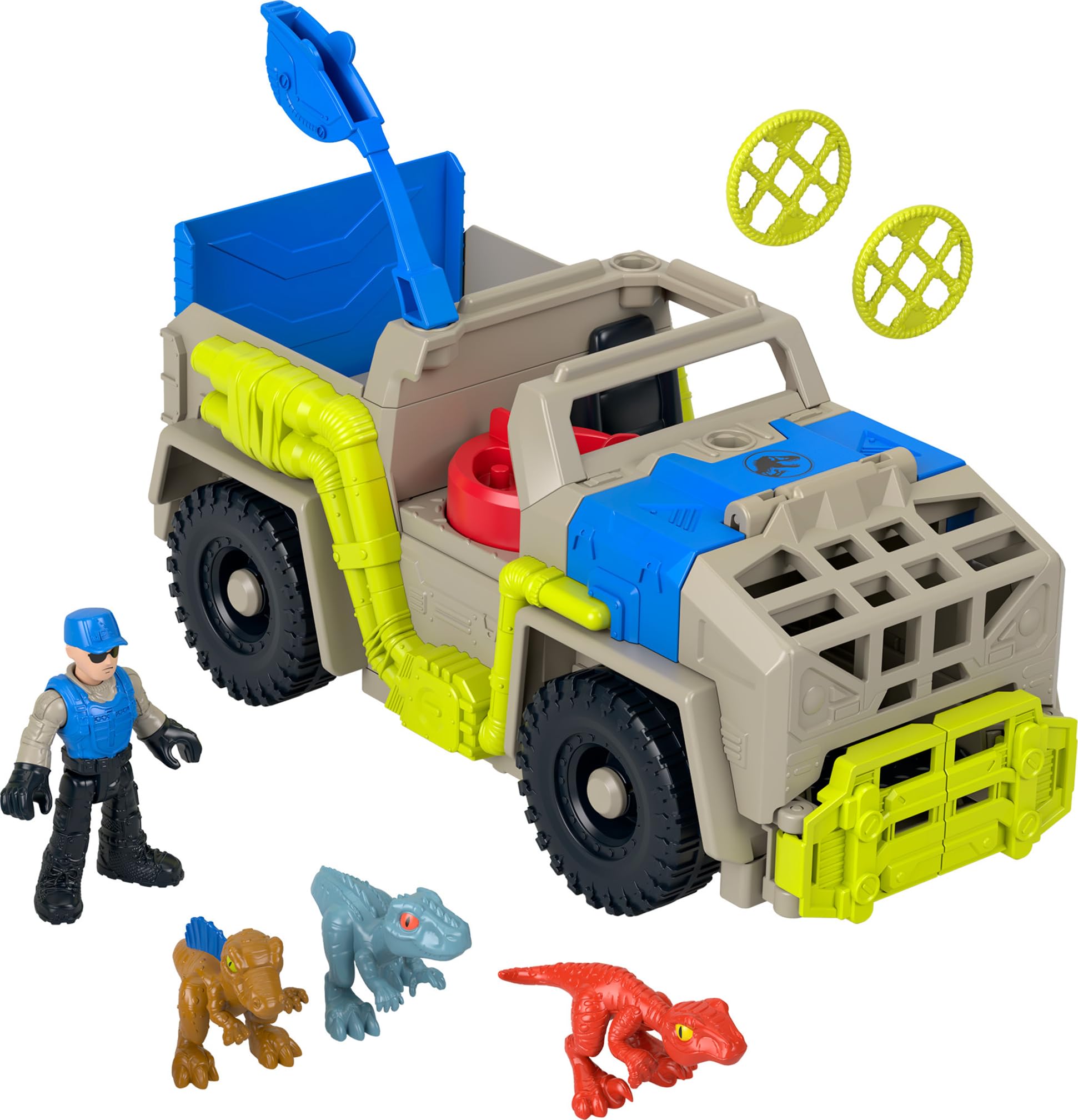 Caminhão Dino Toy Fisher-price Imaginext Jurassic World Há Mais De 3 Anos