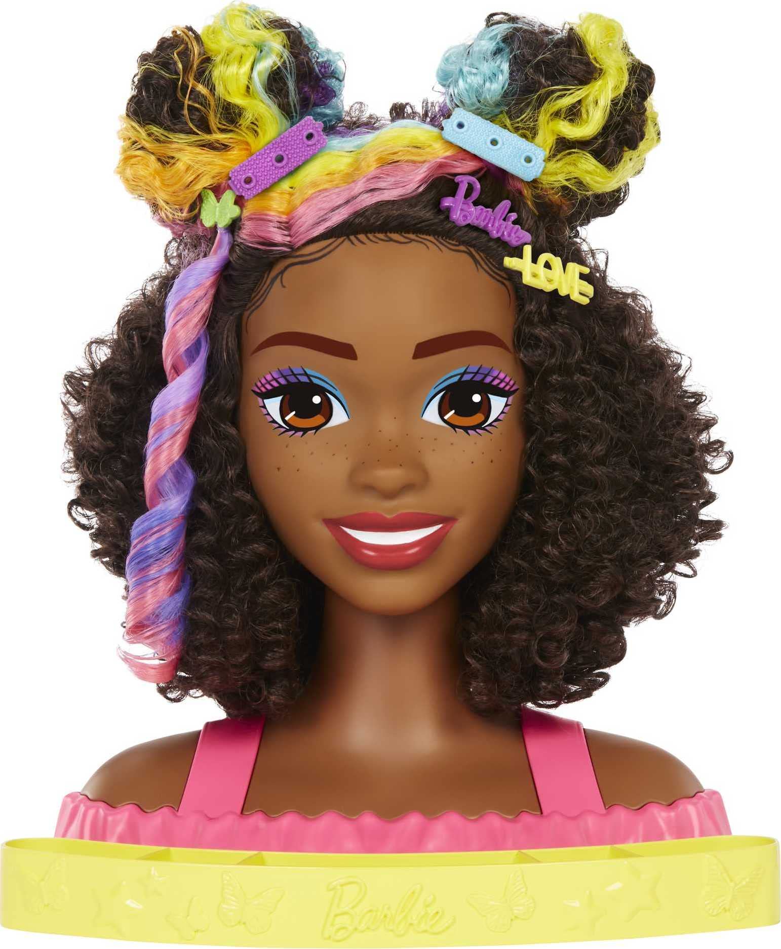 Styling Doll Head Barbie Totally Hair Com Mais De 20 Acessórios