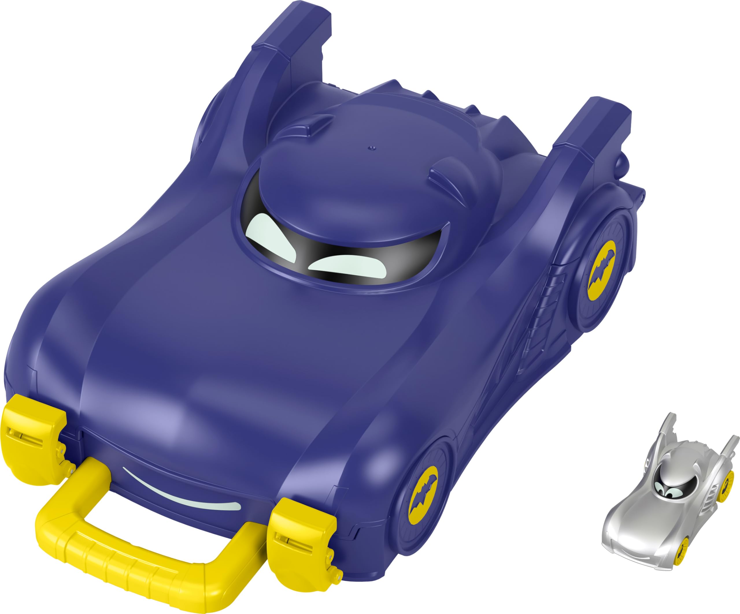Estojo De Transporte De Brinquedos Fisher-price Dc Batwheels Batmobile 3+ Years